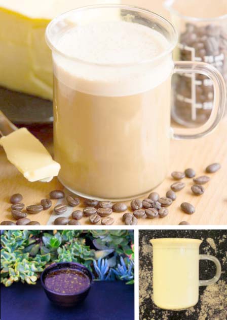 Latte, Bone Broth and Golden Tea