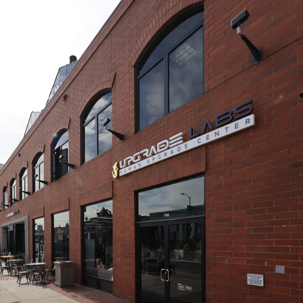 Image of the exterior of an Upgrade Labs facility