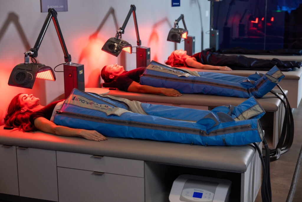 Big Squeeze lymphatic detox massage at Upgrade Labs Park City.