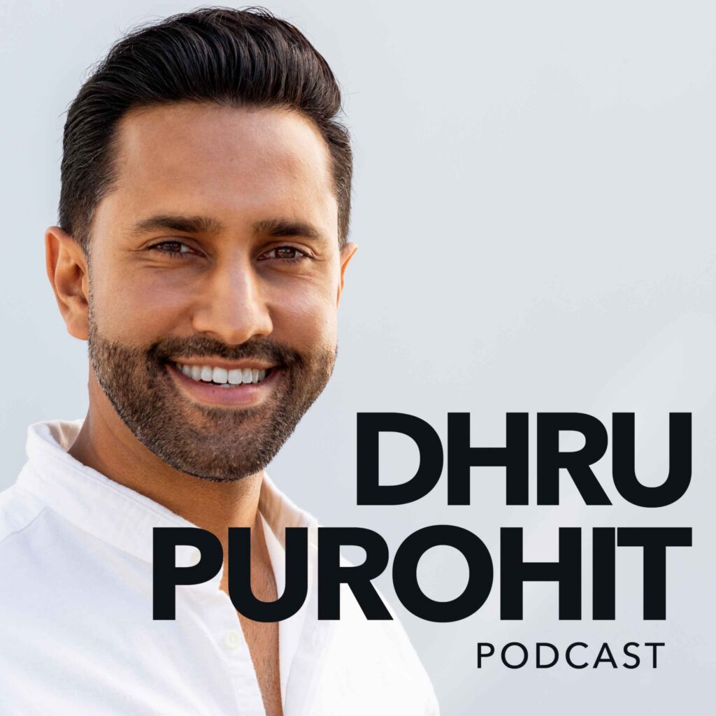 Dhru Purohit podcast with headshot
