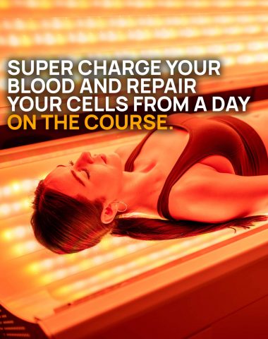 Super Charge Your Blood And Repair Your Cells From A Day On The Course